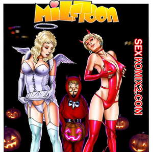 Порно комикс Хэллоуин. Порно комикс Хэллоуин.